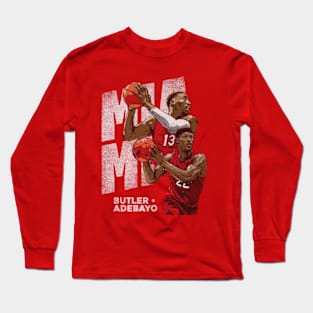 Jimmy Butler & Bam Adebayo Miami Duo Long Sleeve T-Shirt